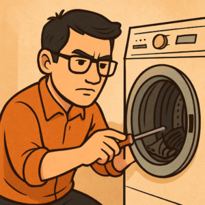 رحلتي مع الغسالة: قصة طريفة عن الكبرياء