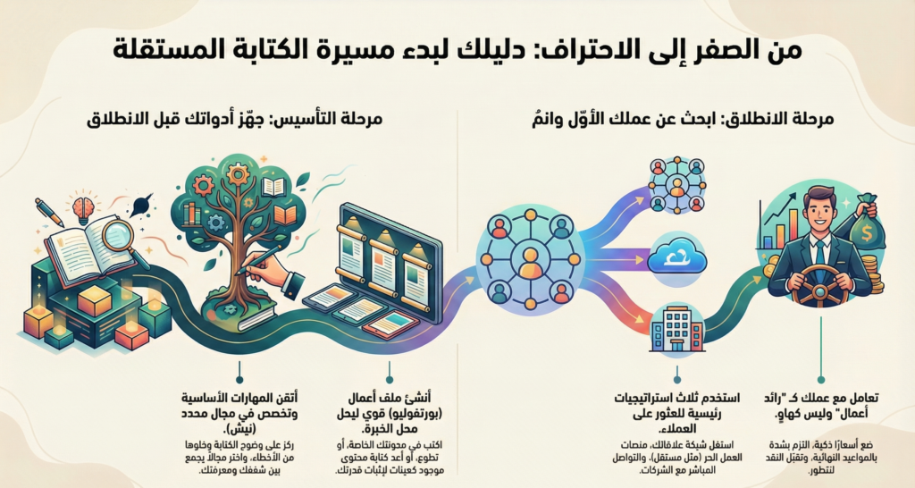 أين يجد الكاتب المستقل عملاً أفضل: 15 منصة عربية وأجنبية مع نصائح للقبول