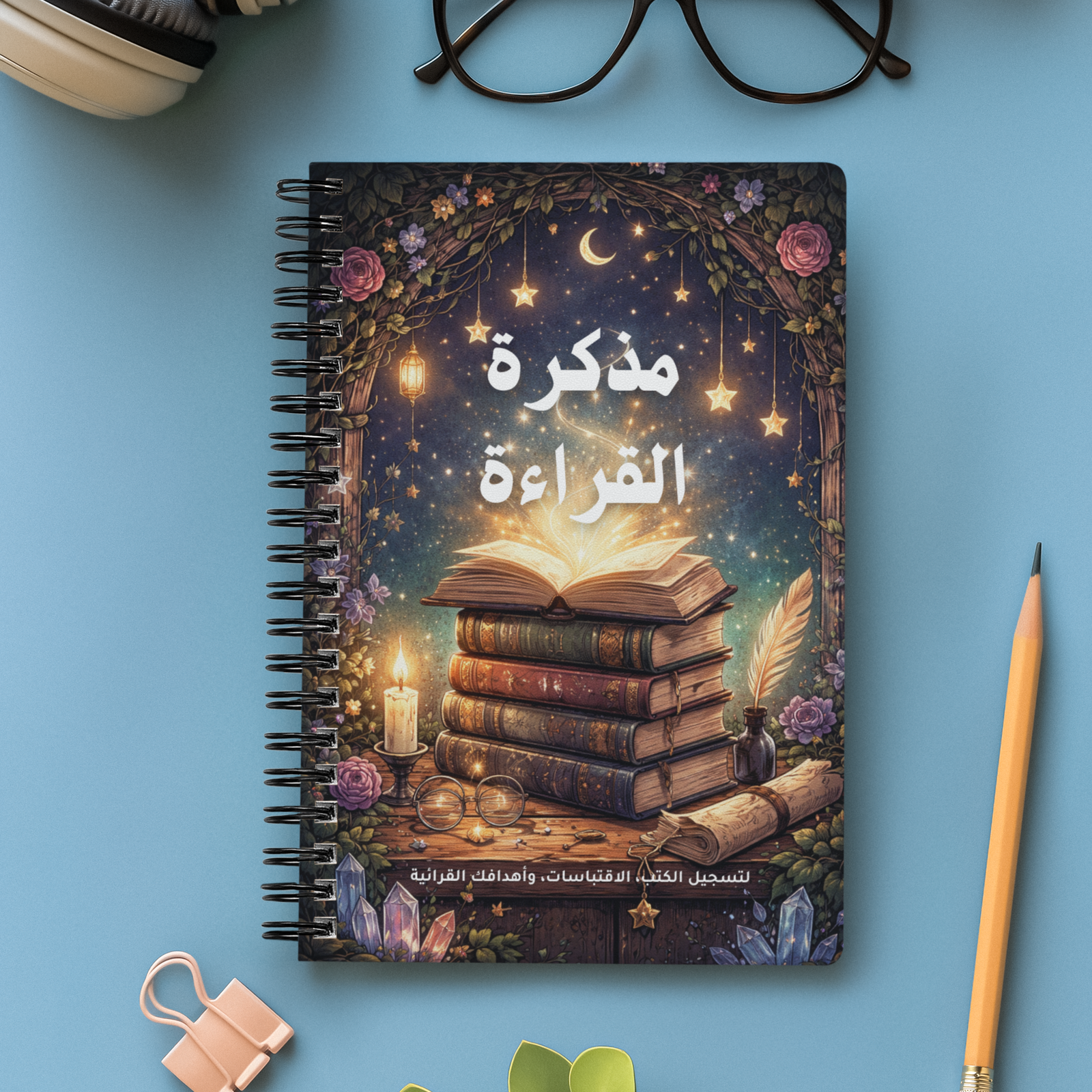 مذكرة قراءة أنيقة للقراء