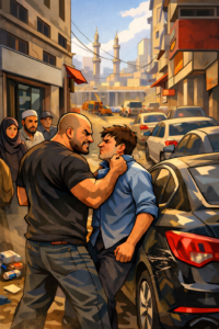 صفعة في الزقاق: كيف يكشف حادث بسيط عن ظلم البشر